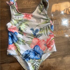 Floral Baby Swimwear 12 month VGUC